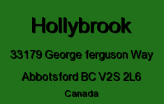 Hollybrook 33179 GEORGE FERGUSON V2S 2L6